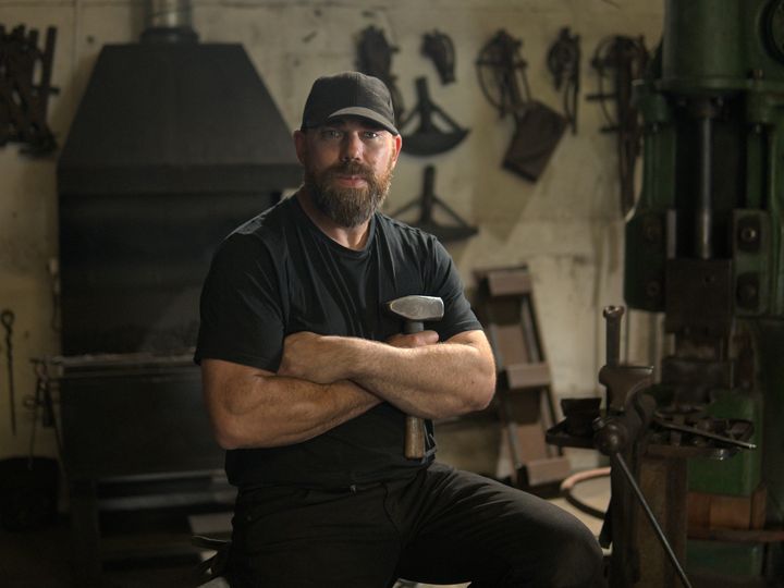 ‘You can get a?shard in your glasses and end up in hospital with a needle in your eye’ – the dangers and joys of blacksmithing